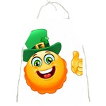 St patricks Emoji  Full Print Apron