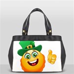 St patricks Emoji  Oversize Office Handbag