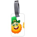 St patricks Emoji  Luggage Tag (two sides)