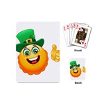 St patricks Emoji  Playing Cards (Mini)