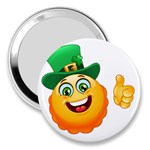 St patricks Emoji  3  Handbag Mirror