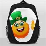 St patricks Emoji  Backpack Bag