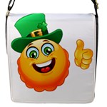 St patricks Emoji  Flap Closure Messenger Bag (S)