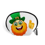 St patricks Emoji  Accessory Pouch (Small)