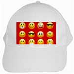 Red Emoji White Cap