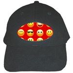 Red Emoji Black Cap