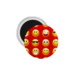 Red Emoji 1.75  Magnet