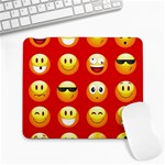 Red Emoji Large Mousepad