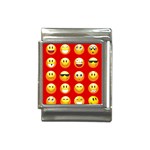 Red Emoji Italian Charm (13mm)