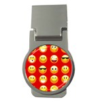 Red Emoji Money Clip (Round)