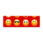 Red Emoji Sticker (Bumper)