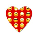 Red Emoji Magnet (Heart)