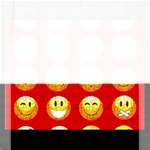 Red Emoji Jigsaw Puzzle (Rectangular)