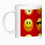 Red Emoji Night Luminous Mug