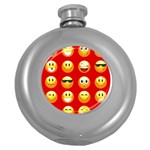 Red Emoji Hip Flask (5 oz)