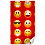 Red Emoji Canvas 40  x 72 