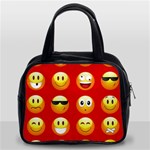 Red Emoji Classic Handbag (Two Sides)