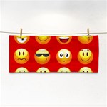 Red Emoji Hand Towel