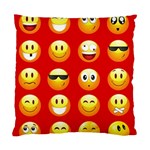 Red Emoji Standard Cushion Case (Two Sides)