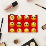 Red Emoji Cosmetic Bag (Small)