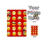 Red Emoji Playing Cards 54 (Mini)