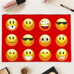 Red Emoji Cosmetic Bag (XXL)