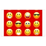 Red Emoji Samsung Note 4 Hardshell Back Case