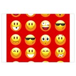 Red Emoji Samsung Galaxy Note 4 Case (Black)