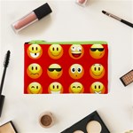 Red Emoji Cosmetic Bag (XS)