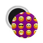 Purple Emoji 2.25  Magnet