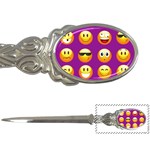 Purple Emoji Letter Opener