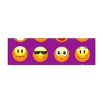 Purple Emoji Sticker (Bumper)