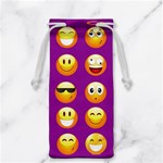 Purple Emoji Jewelry Bag