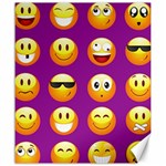 Purple Emoji Canvas 20  x 24 