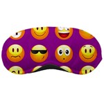 Purple Emoji Sleeping Mask