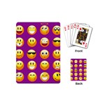 Purple Emoji Playing Cards (Mini)