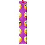 Purple Emoji Large Book Mark