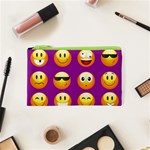 Purple Emoji Cosmetic Bag (XS)