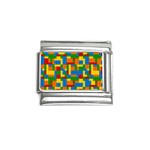 plastic blocks Italian Charm (9mm)