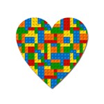 plastic blocks Magnet (Heart)