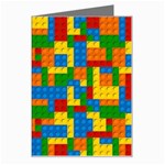 plastic blocks Greeting Card