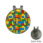 plastic blocks Golf Ball Marker Hat Clip