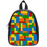 plastic blocks School Bag (Small)