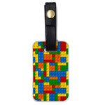 plastic blocks Luggage Tag (one side)