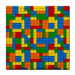 plastic blocks Tile Coaster