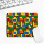 plastic blocks Small Mousepad