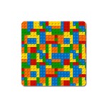 plastic blocks Magnet (Square)