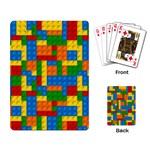 plastic blocks Playing Cards Single Design