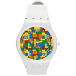 plastic blocks Round Plastic Sport Watch (M)