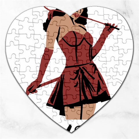 teufelin Jigsaw Puzzle (Heart) from ArtsNow.com Front